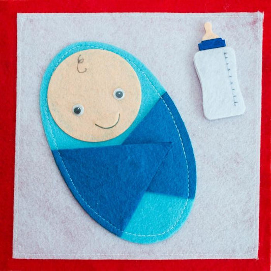 Little Beans Toy Chest - I Am A Big Brother! (Quiet Book)