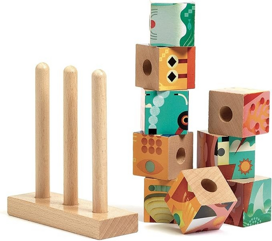 Djeco Ocean World Four-Sided Puzzle