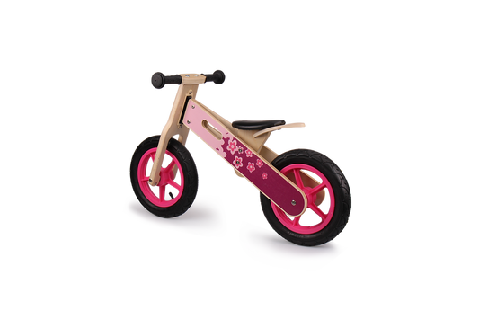 UDEAS - Varoom - 平衡自行車 - 粉紅色的花