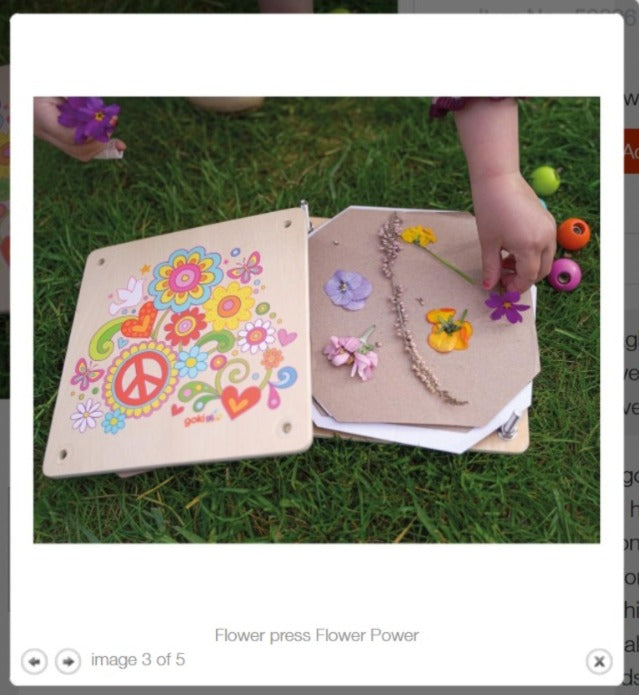 Goki Flower press Flower Power-felix & mina