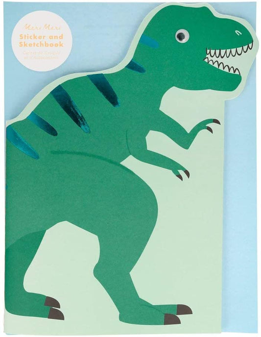 Meri Meri Dinosaur Sticker & Sketchbook
