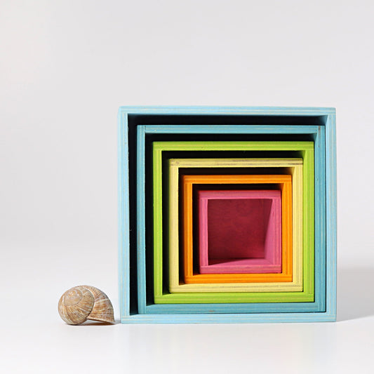 Grimms Large Pastel Set of Boxes