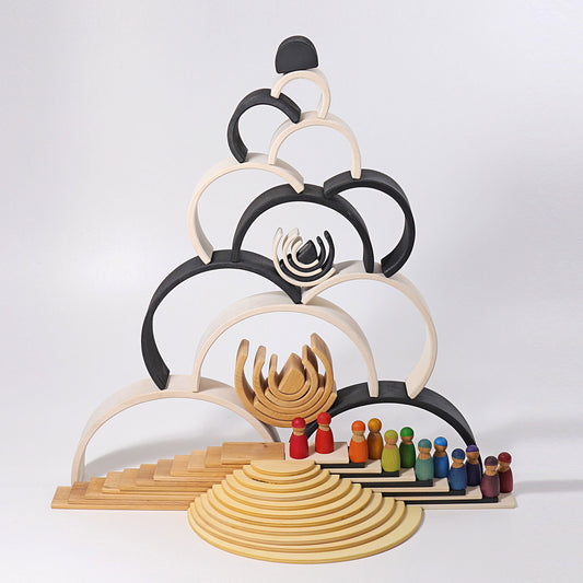 Grimms Large Rainbow Monochrome