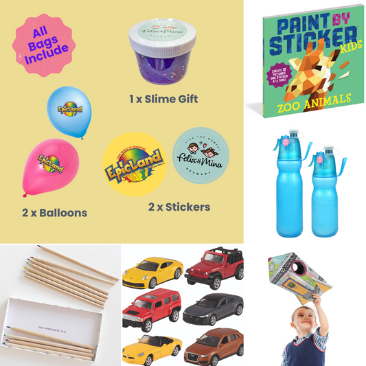 Goodie Bag - Gold Tier (Select 3 items - 10 bags minimum order)