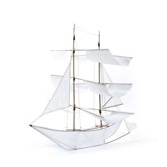 Haptic Lab Sailing Ship Kite - White