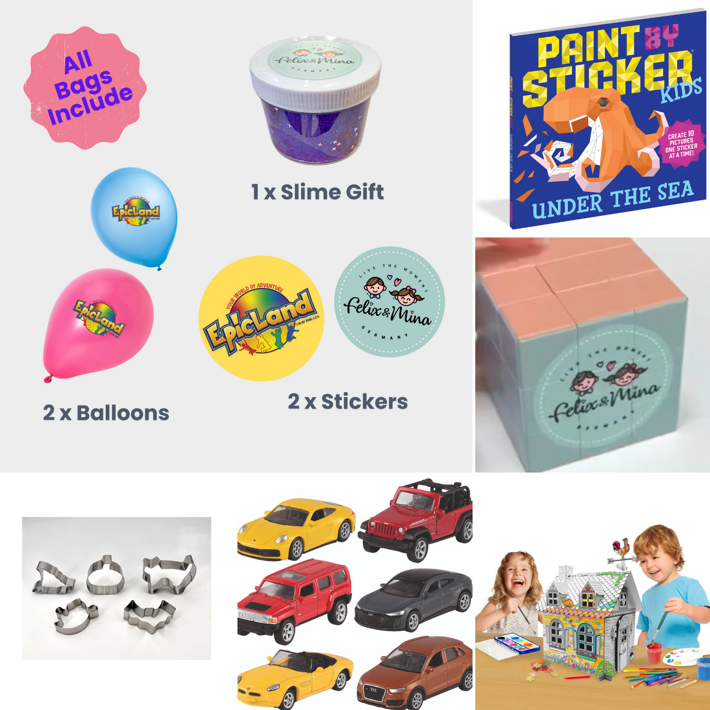 Goodie Bag - Silver Tier (Select 2 items - 10 bags minimum order)-felix & mina