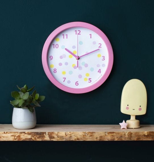 A Little Lovely Company Clock - Cloud