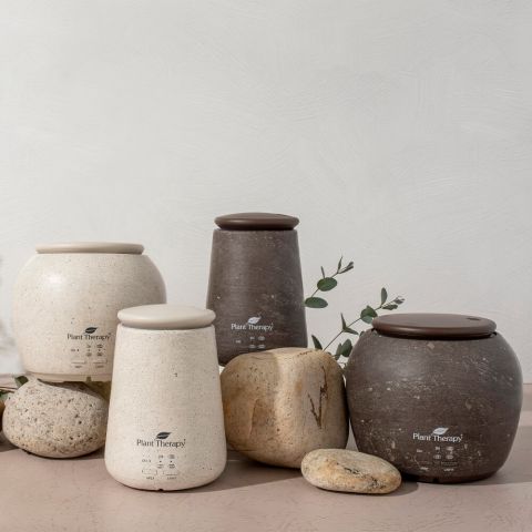 Plant Therapy TerraFuse™ Diffuser (Cream)-felix & mina