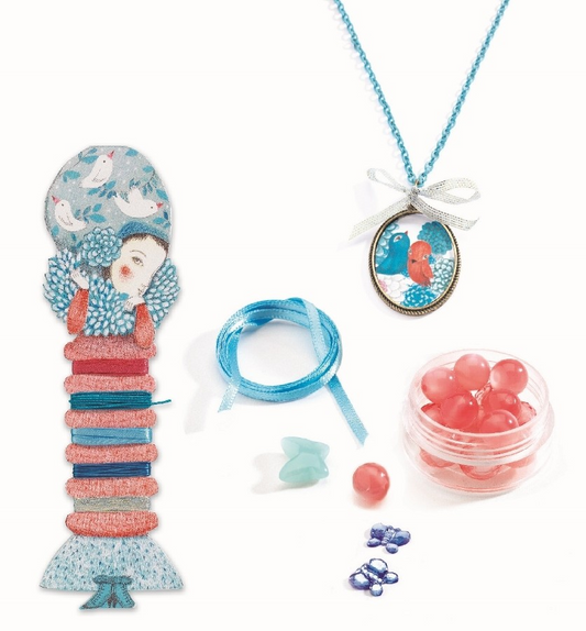 Djeco Butterfly Bird Bead DIY Set