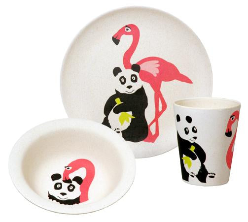 Zuperzozial Hungry Kids Set - Flamingo