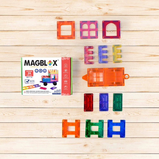 Magblox® 24 Pieces Accessory Set