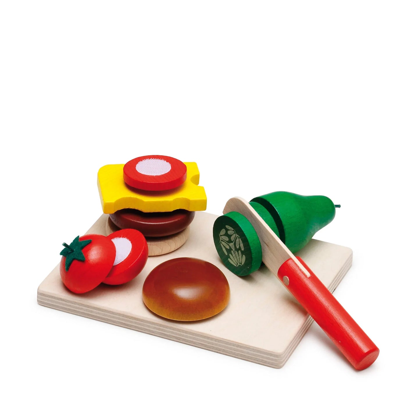 Erzi Cheeseburger Cutting Set-felix & mina