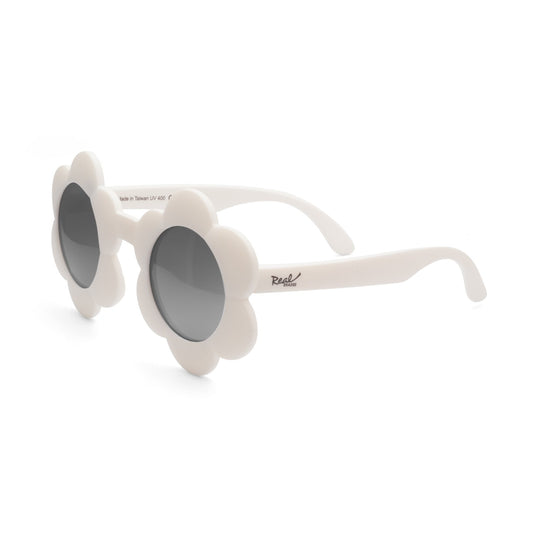 Real Shades Bloom Sunglasses for Toddlers and Kids, White