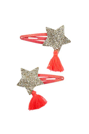 Great Pretenders Boutique Sassy Tassy Star Hairclips (2 pcs)-felix & mina