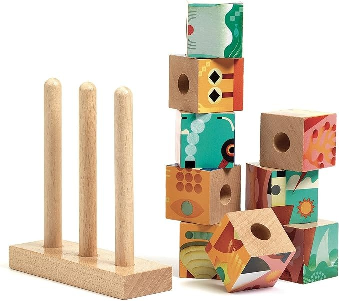 Djeco Ocean World Four-Sided Puzzle-felix & mina