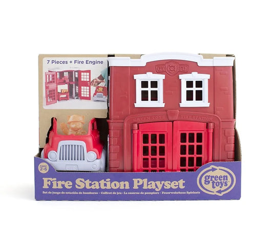 Green Toys - Fire station play set