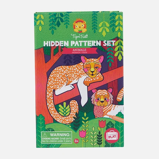 Tiger Tribe - Hidden Pattern Set - Animals-felix & mina