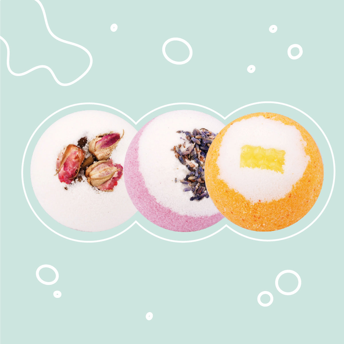 Badefee - Bath bombs gift set "Classic"-felix & mina