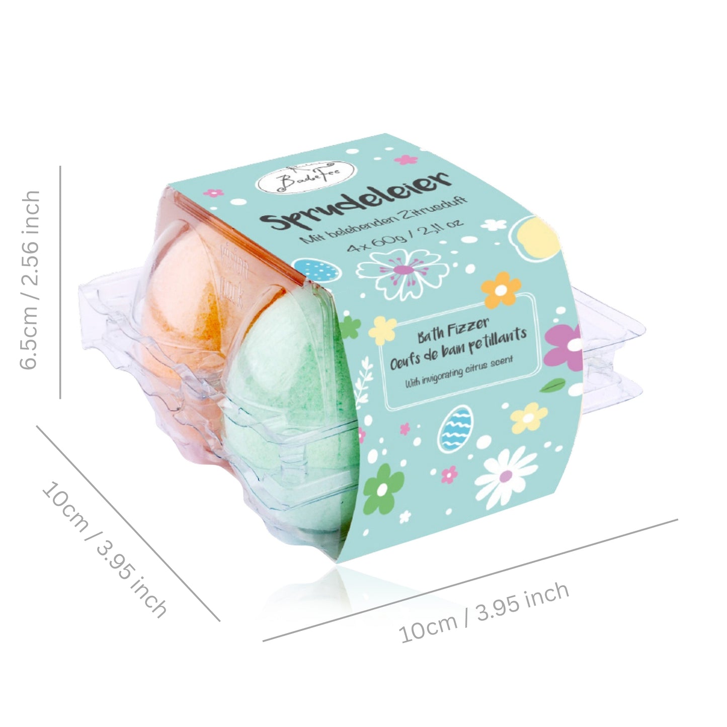 Badefee - Egg-shaped bath bombs “SprudelEi”-felix & mina