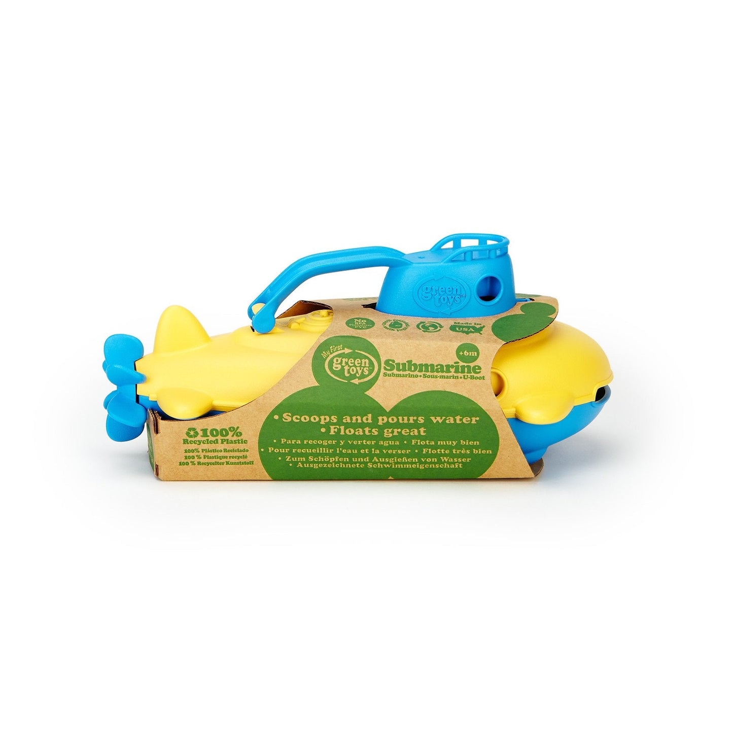 Green Toys Submarine-felix & mina