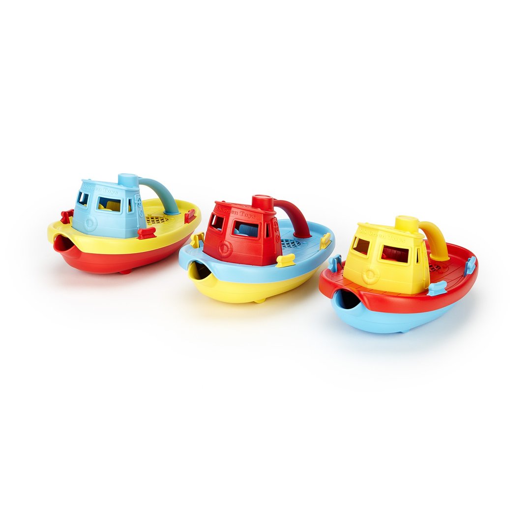 Green Toys Tugboat - Blue-felix & mina