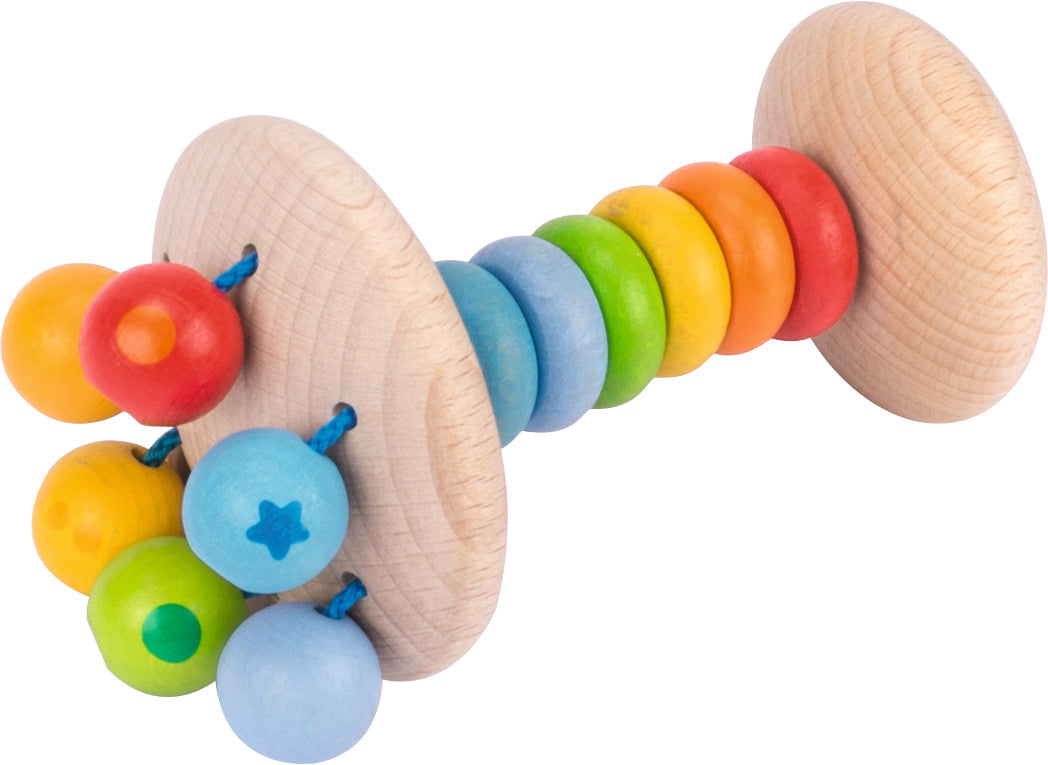 goki touch ring elastic rattle rainbow-felix & mina