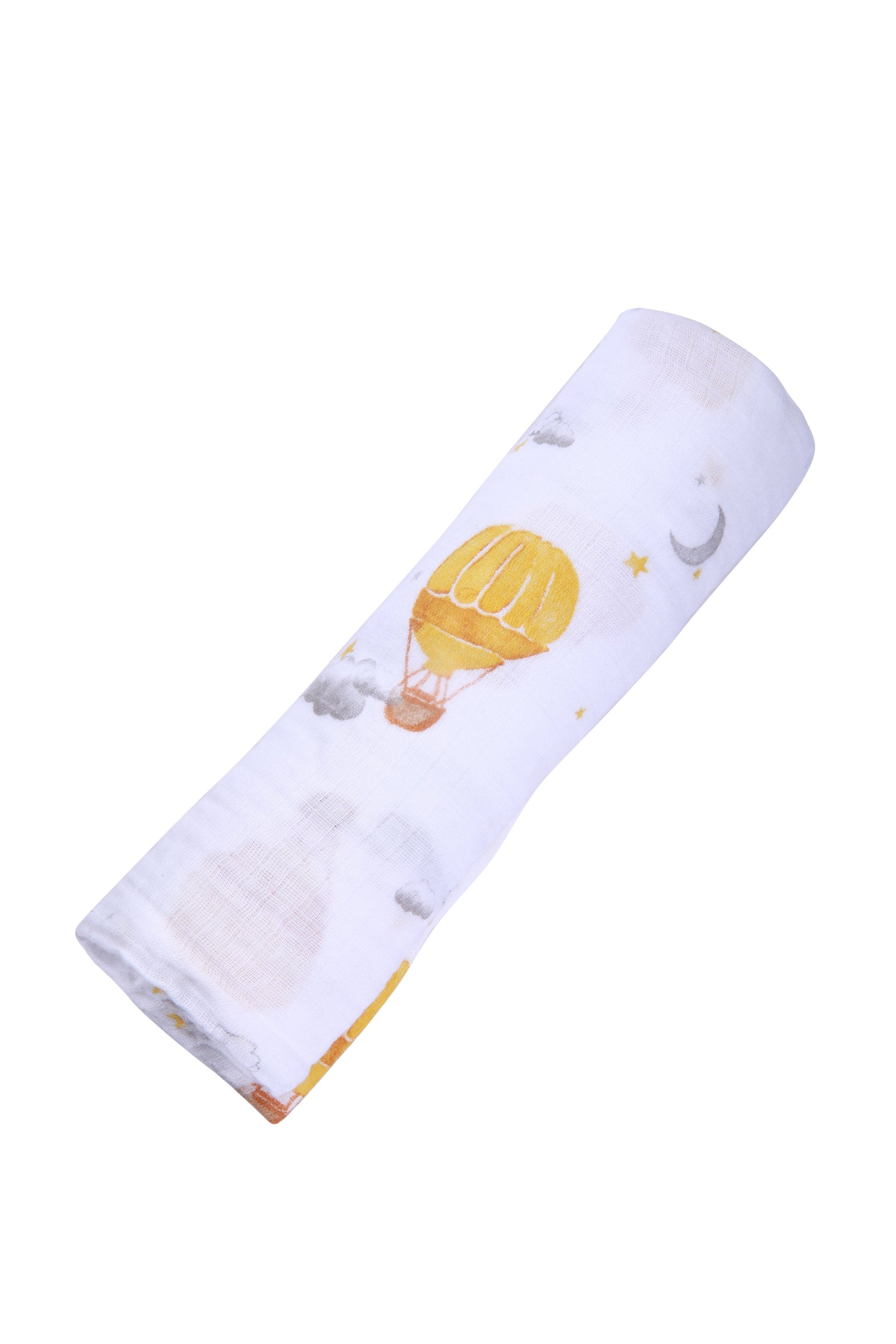 Malabar Baby Organic Swaddle - Hot Air Balloon