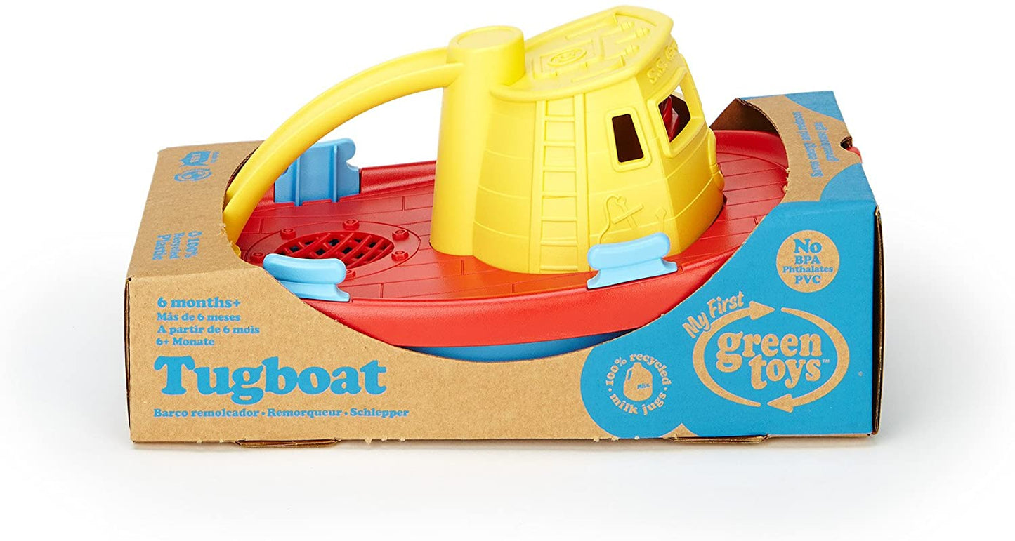 Green Toys Tugboat - Blue-felix & mina