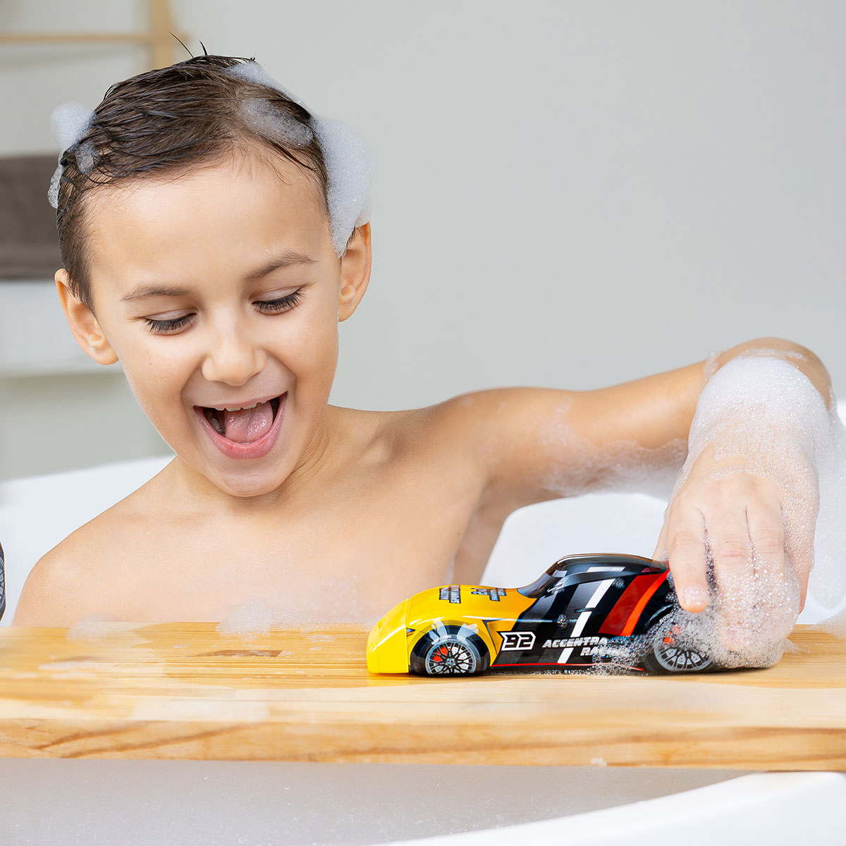 2in1 shampoo & body wash, racing car-felix & mina