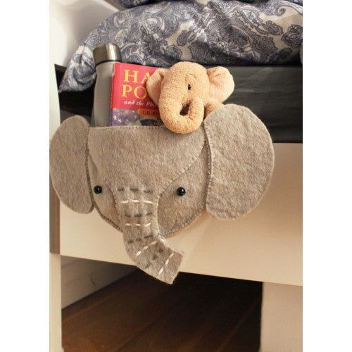 Fiona Walker Mask Head Bedtime Pouch - Elephant-felix & mina