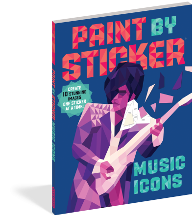 Workman Publishing - Paint by Sticker : Music Icons