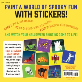 Workman Publishing - Paint by Sticker Kids : Halloween-felix & mina