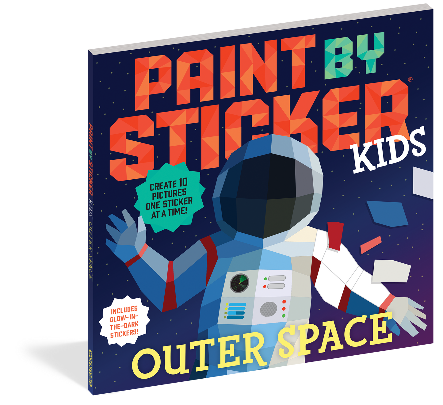 Workman Publishing - Paint by Sticker Kids : Outer Space-felix & mina