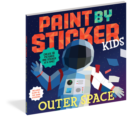 Workman Publishing - Paint by Sticker Kids : Outer Space-felix & mina