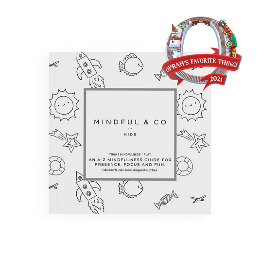 Mindful & Co Kids ABCs of Mindfulness Colouring Book (Coal)-felix & mina