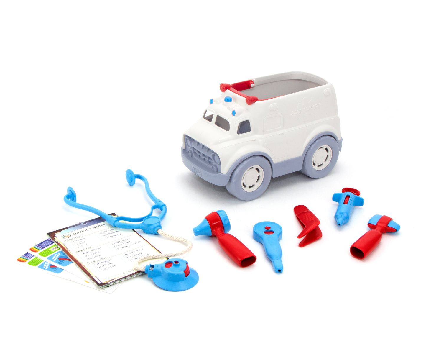 Green Toys Ambulance & Doctor's Kit-felix & mina