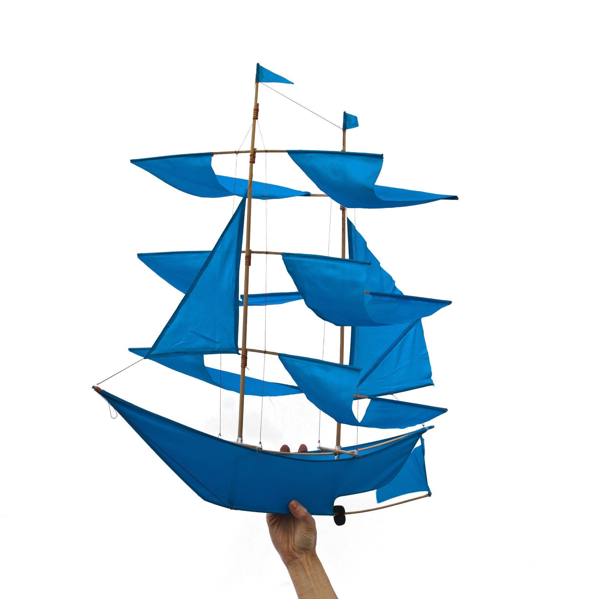 Haptic Lab Sailing Ship Kite - Azure