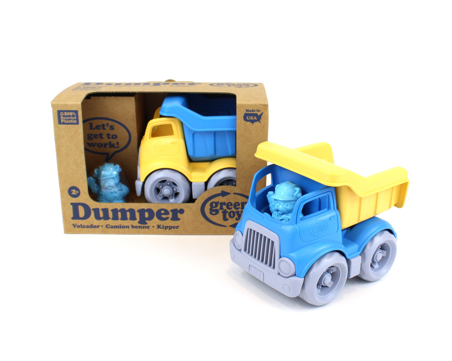 Green Toys - Dumper Construction Truck-felix & mina