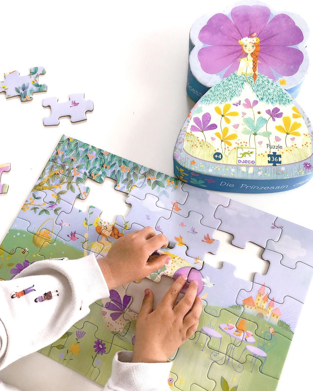 Djeco Puzzle - Spring Princess-felix & mina