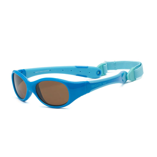 Real Shades Explorer Sunglasses, Removable Band, Blue and Light Blue-felix & mina