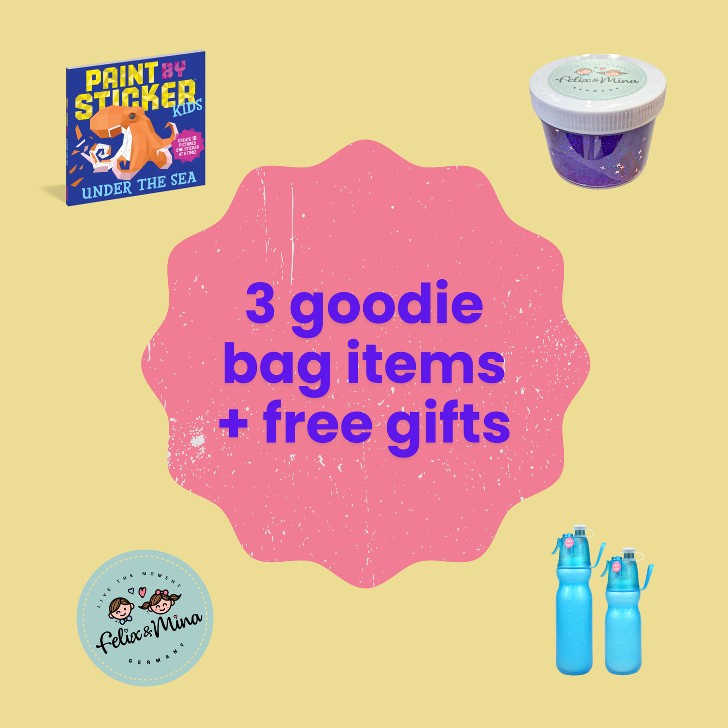 Goodie Bag - Gold Tier (Select 3 items - 10 bags minimum order)-felix & mina