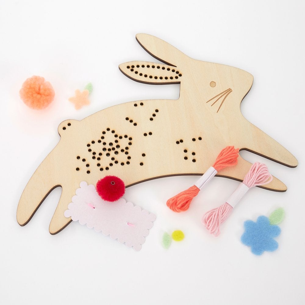 Meri Meri Bunny Embroidery Kit-felix & mina