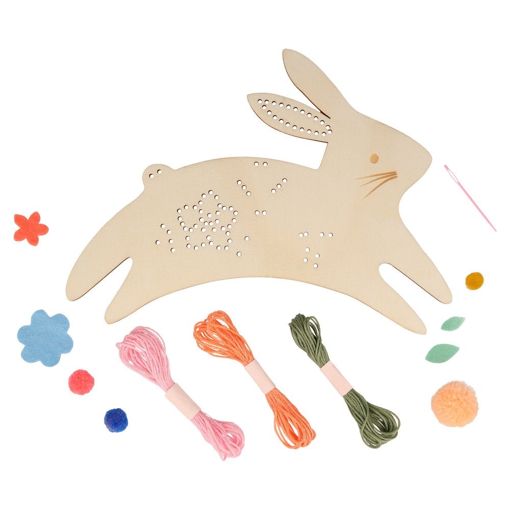 Meri Meri Bunny Embroidery Kit-felix & mina