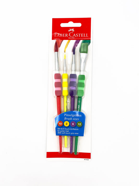 Faber-Castell Brush With Soft Touch Grip Area-felix & mina