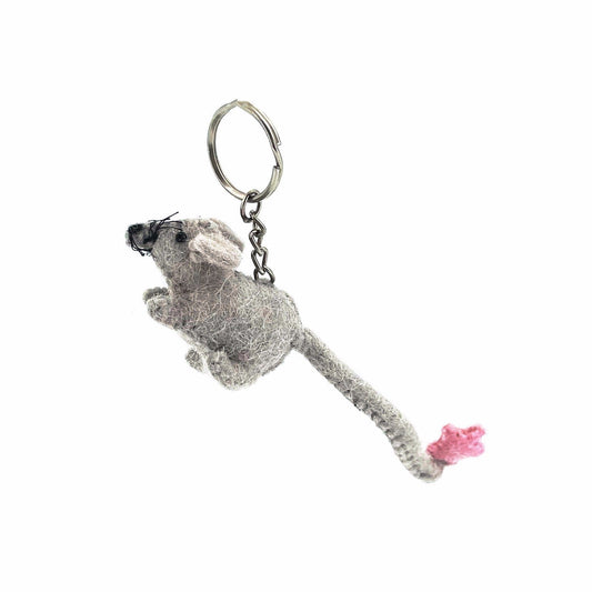 Fiona Walker Forest Animals Keyring - Mouse-felix & mina