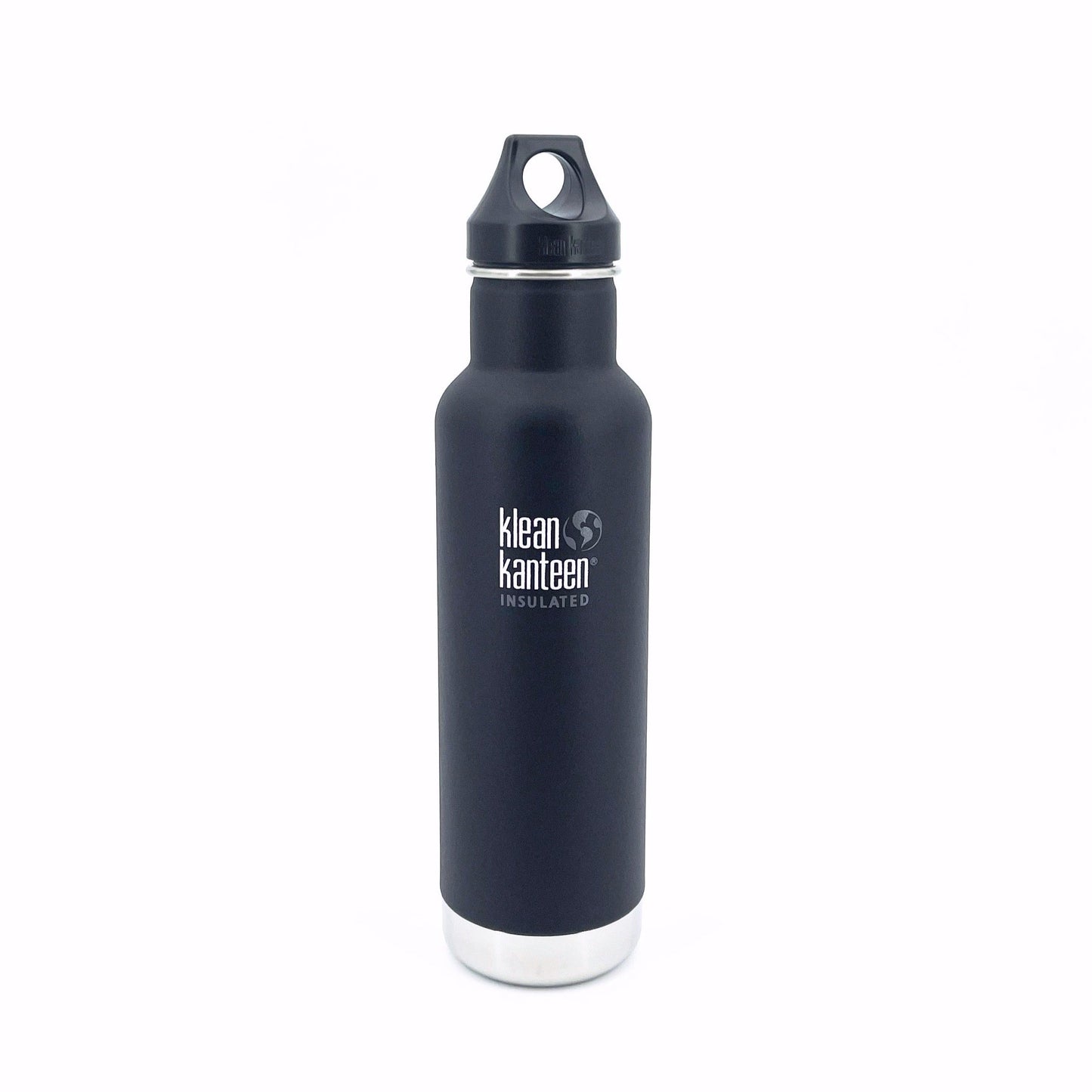 Kleen Kanteen Classic Vacuum insulated water bottle (Shale Black)-felix & mina