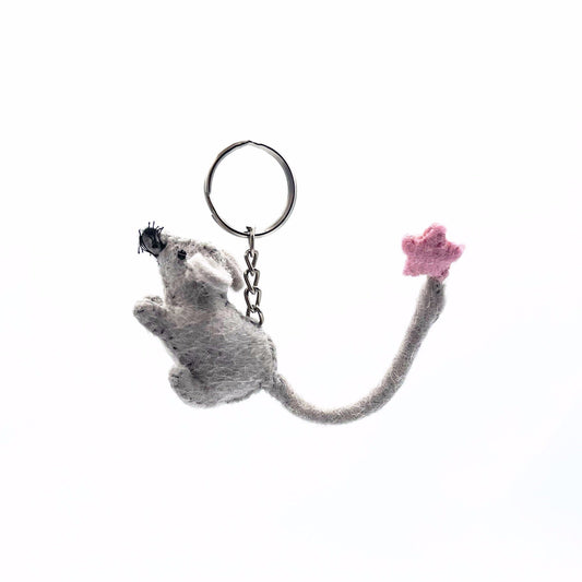 Fiona Walker Forest Animals Keyring - Mouse-felix & mina