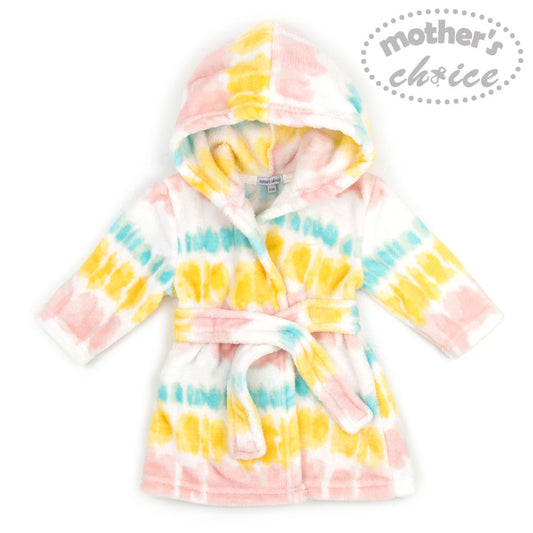 Mother's Choice Plush Flannel Bathrobe