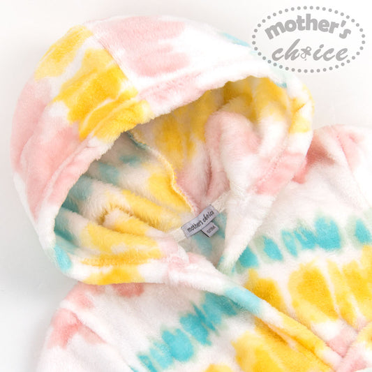 Mother's Choice Plush Flannel Bathrobe