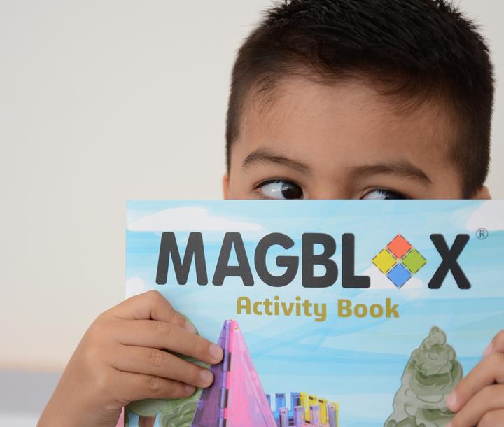 Magblox® Activity Book Volume 1-felix & mina